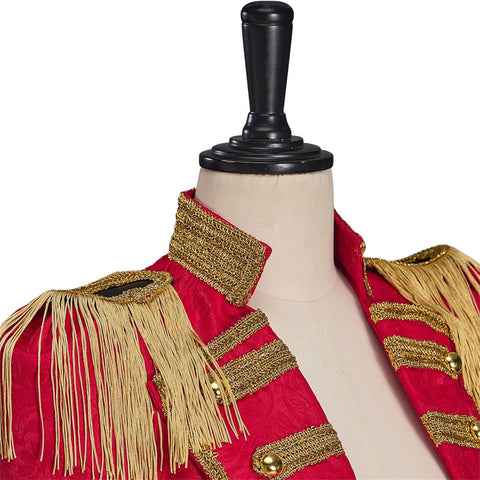 Medieval Female Red Army Officer Coat - Cosplay Costume for Historical Enthusiasts - Coscosmos