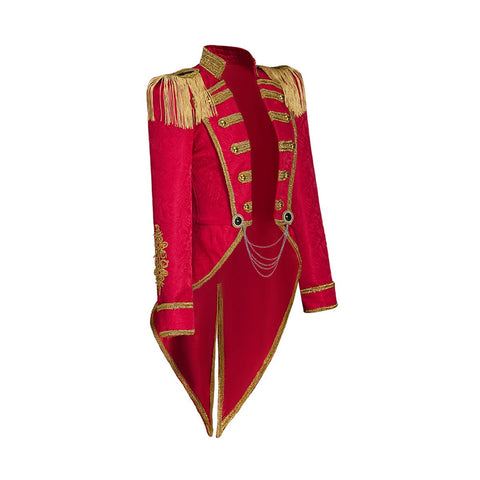 Medieval Female Red Army Officer Coat - Cosplay Costume for Historical Enthusiasts - Coscosmos