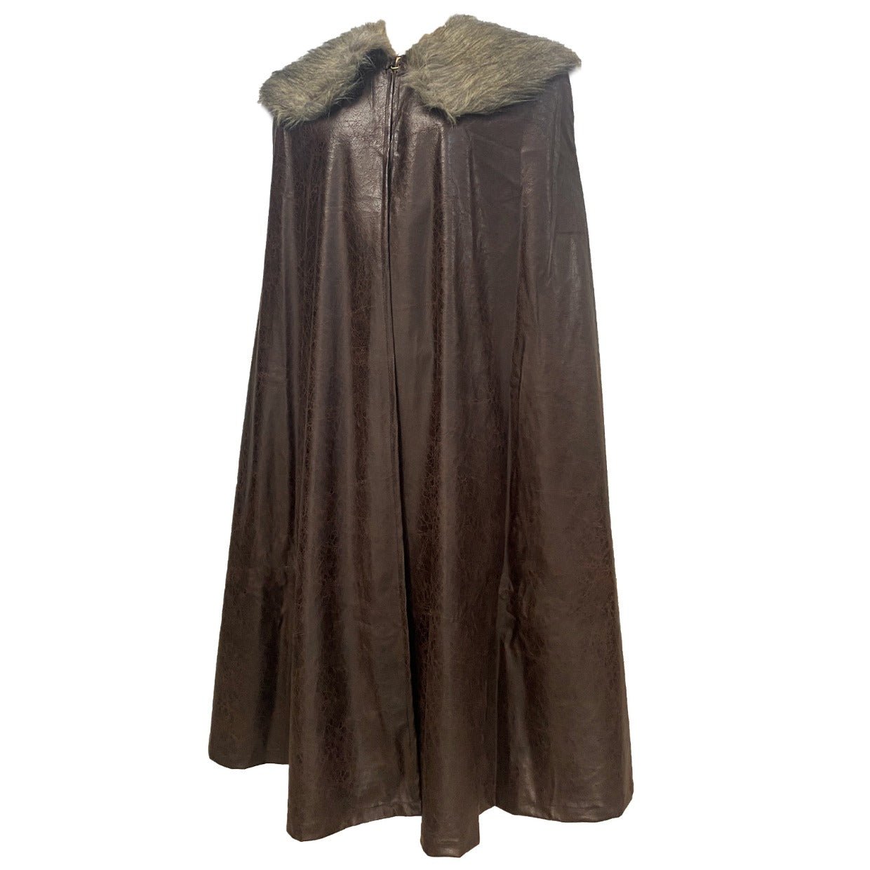 Medieval Fur Cape Nordic Viking Style Retro Stage Cosplay Costume - Coscosmos