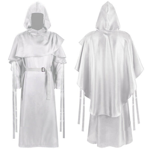 Medieval Monk Robe Halloween Grim Reaper Costume - Coscosmos