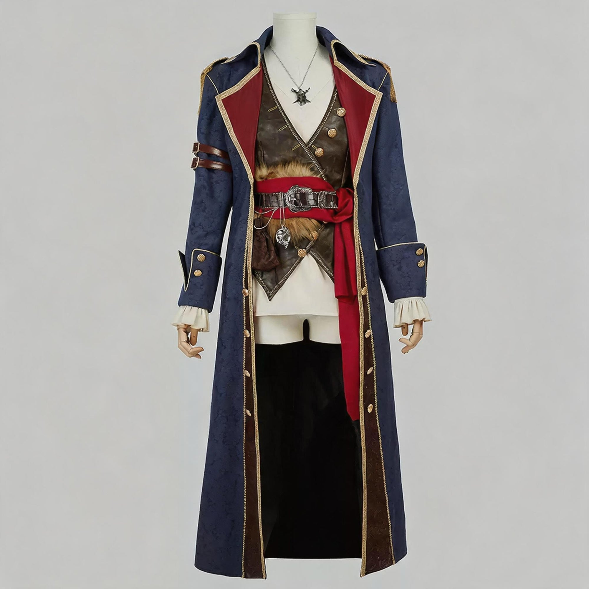 Medieval Navigator Voyage Captain Cosplay Costume - Coscosmos