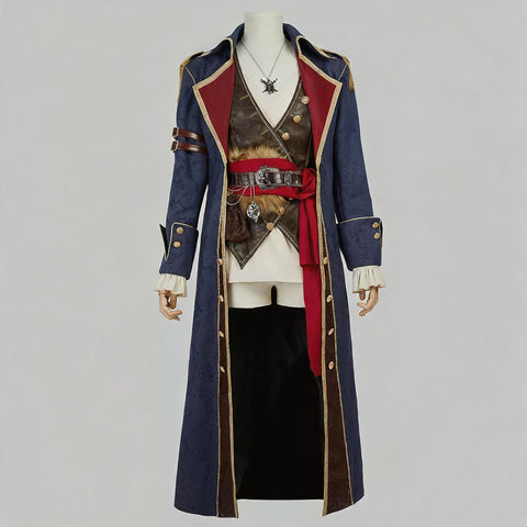 Medieval Navigator Voyage Captain Cosplay Costume - Coscosmos