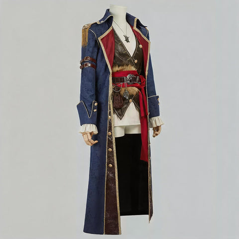 Medieval Navigator Voyage Captain Cosplay Costume - Coscosmos