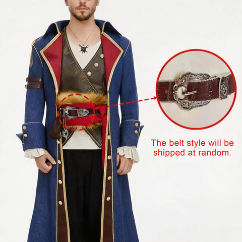 Medieval Navigator Voyage Captain Cosplay Costume - Coscosmos