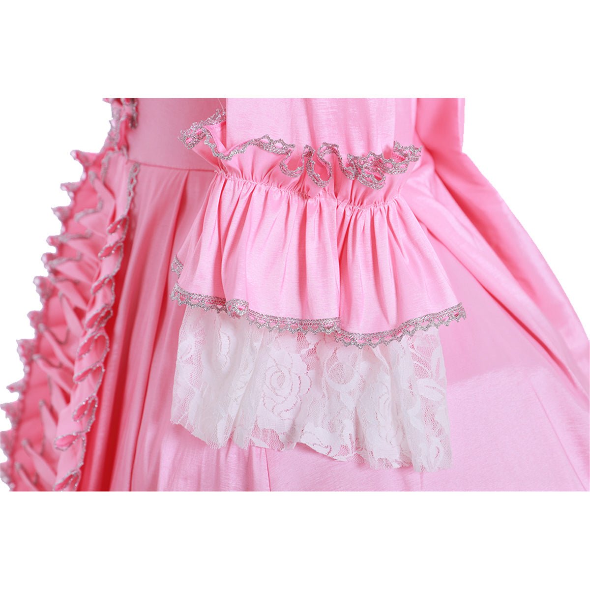 Medieval Noble Pink Dress Cosplay Costume - Coscosmos
