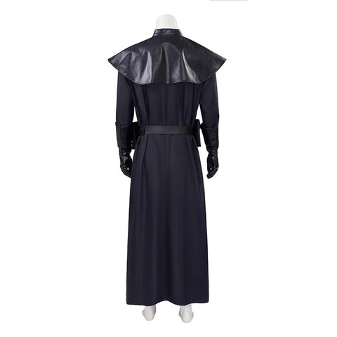 Medieval Plague Doctor Costume - Black Long Coat Halloween Party Suit | Men’s Cosplay Outfit - Coscosmos