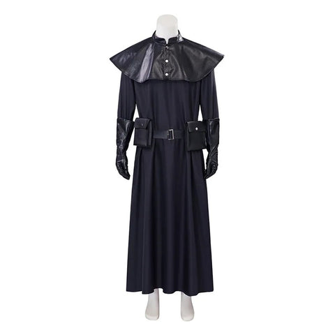 Medieval Plague Doctor Costume - Black Long Coat Halloween Party Suit | Men’s Cosplay Outfit - Coscosmos