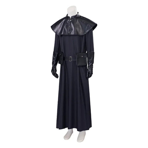 Medieval Plague Doctor Costume - Black Long Coat Halloween Party Suit | Men’s Cosplay Outfit - Coscosmos