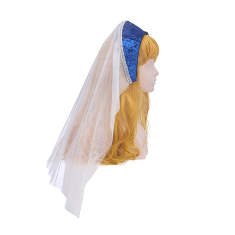 Medieval Renaissance Blue Dress Cosplay Costume - Coscosmos