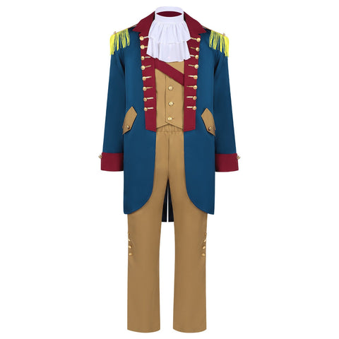 Medieval Renaissance Cosplay Costume for Men: George Washington Outfit - Coscosmos