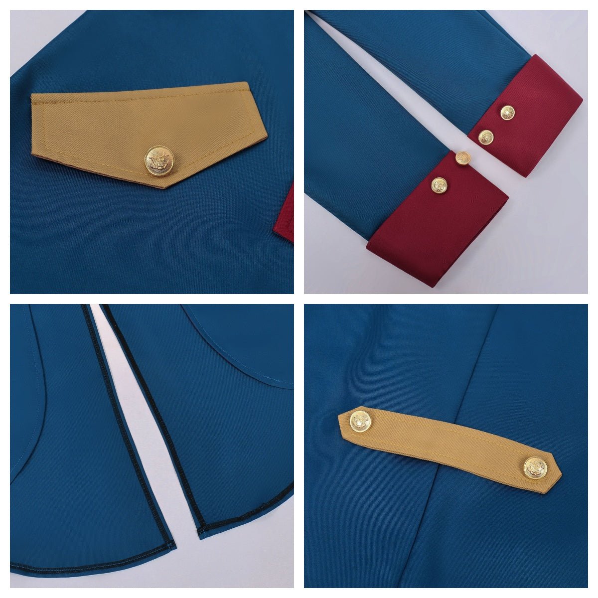 Medieval Renaissance Cosplay Costume for Men: George Washington Outfit - Coscosmos