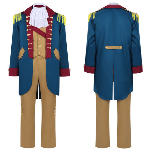 Medieval Renaissance Cosplay Costume for Men: George Washington Outfit - Coscosmos