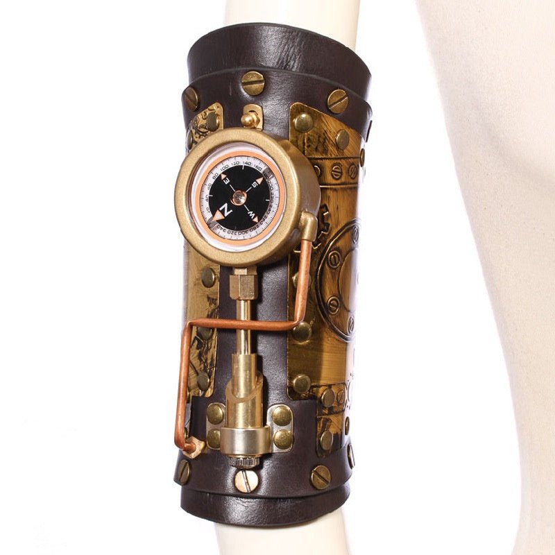 Medieval Steampunk Outdoor Compass Bracelet for Women - Halloween Party Armband - Coscosmos