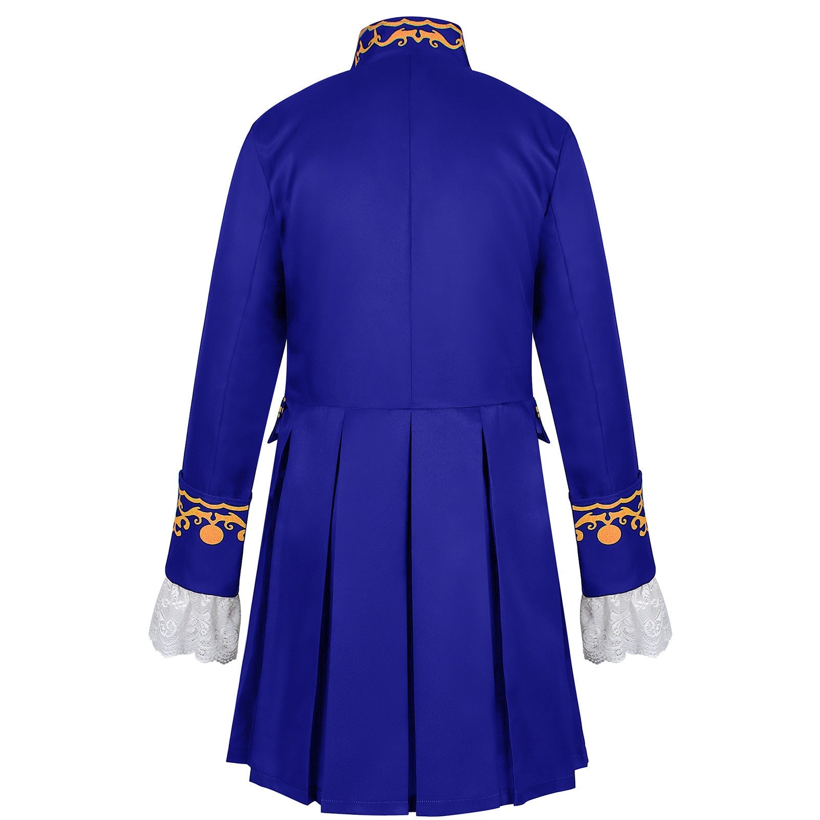 Men's European Medieval Gold - Trimmed Baroque Aristocrat Costume for Opera Stage Performance - Coscosmos