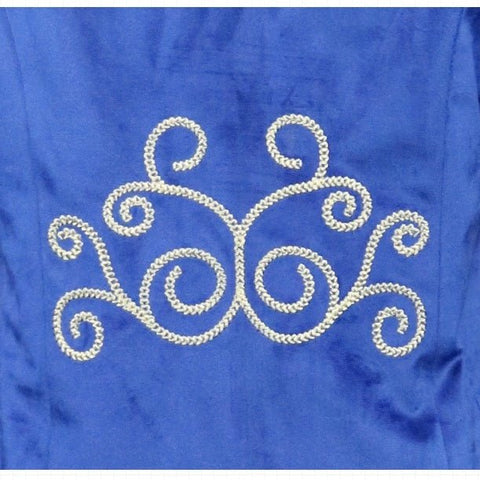 Men's Medieval Retro Mid - Length Silver - Trim Tuxedo - Royal Court Cosplay Costume, Renaissance Faire Outfit, Historical Tailcoat Jacket - Coscosmos