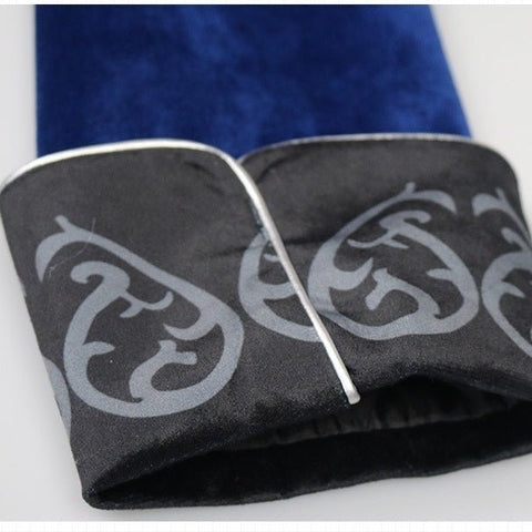 Men's Medieval Retro Mid - Length Silver - Trim Tuxedo - Royal Court Cosplay Costume, Renaissance Faire Outfit, Historical Tailcoat Jacket - Coscosmos