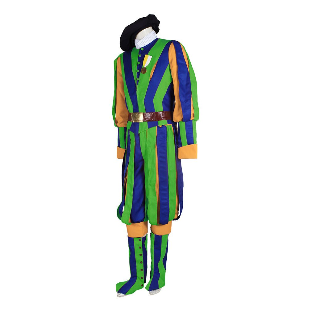 Men's Swiss Soldier Christmas Cosplay Costume – Nutcracker Toy Soldier Royal Swiss Guard Uniform Set - Coscosmos