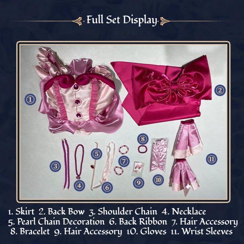 Mermaid Melody Pichi Pichi Pitch Cosplay Costume - Seven Seas Luchia Outfit - Coscosmos