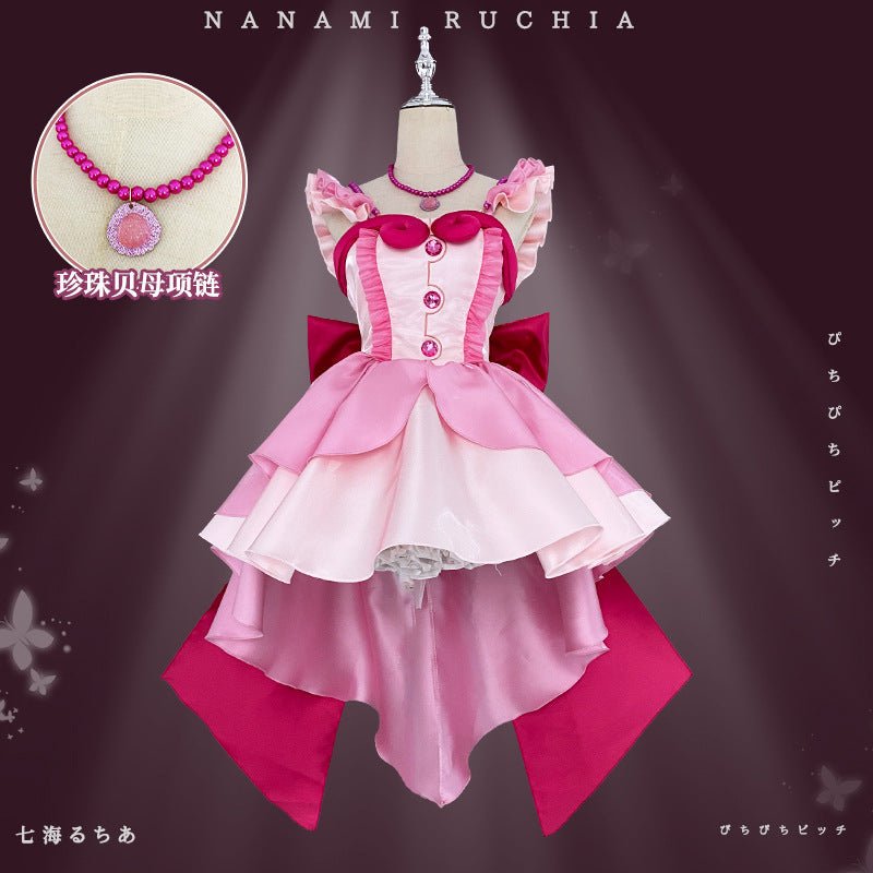 Mermaid Melody Pichi Pichi Pitch Cosplay Costume - Seven Seas Luchia Outfit - Coscosmos