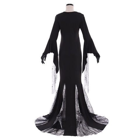 Miccostumes Women's Gothic Ghost Vampire Dress Cosplay Costume for Women Halloween Cosplay Costume - Coscosmos