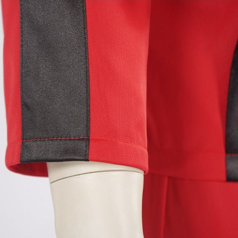 Michael Jackson Thriller Red Leather Jacket and Pants Set for Cosplay Stage Performance - Coscosmos