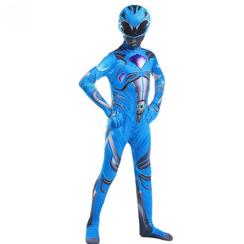 Mighty Morphin Power Rangers Dino Charge Superhero Jumpsuit for Adults & Kids - Coscosmos