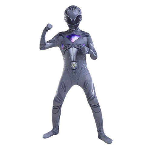 Mighty Morphin Power Rangers Dino Charge Superhero Jumpsuit for Adults & Kids - Coscosmos