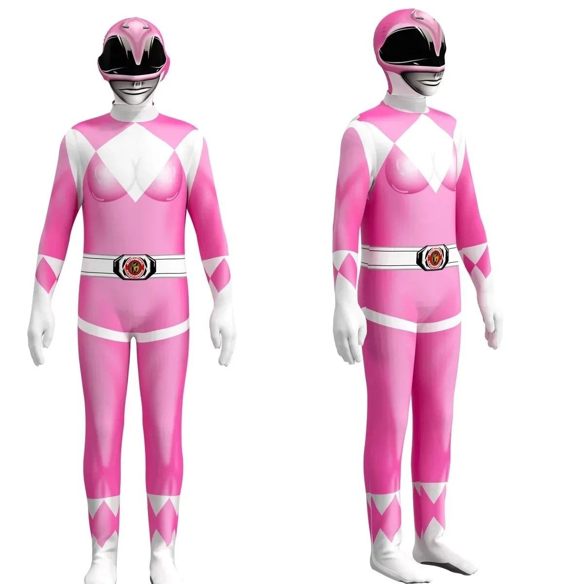 Mighty Morphin Power Rangers Dino Charge Superhero Jumpsuit for Adults & Kids - Coscosmos