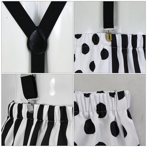 Mime Circus Clown Cosplay Costume - Coscosmos