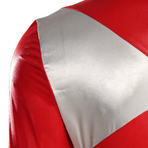 MMPR Red Ranger Suit Costume Cosplay Jumpsuit - Coscosmos
