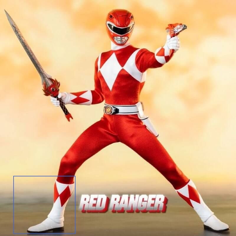 MMPR Red Ranger Suit Costume Cosplay Jumpsuit - Coscosmos