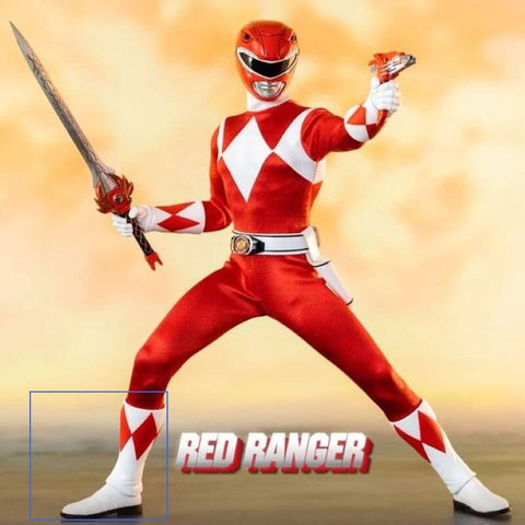 MMPR Red Ranger Suit Costume Cosplay Jumpsuit - Coscosmos