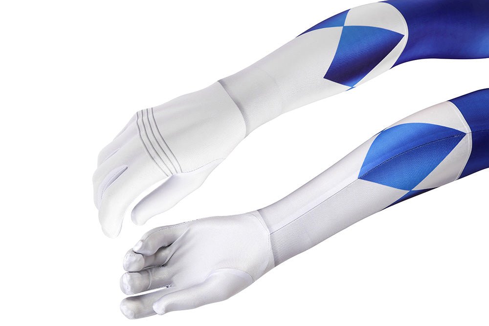 MMPR Yellow Ranger Suit Costume Cosplay Jumpsuit - Power Rangers Inspired Outfit - Coscosmos