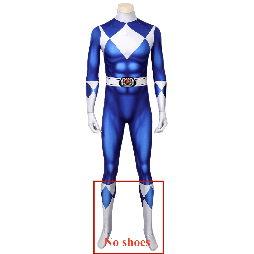 MMPR Yellow Ranger Suit Costume Cosplay Jumpsuit - Power Rangers Inspired Outfit - Coscosmos