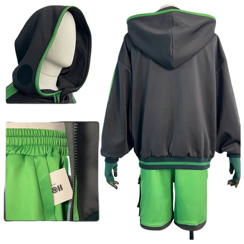 Mob Psycho 100 Shigeo Kageyama Cyberpunk Cosplay Costume - Mob Daily Outfit - Coscosmos