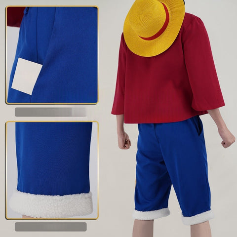 Monkey D. Luffy Cosplay Costume - Premium One Piece Anime Outfit - Coscosmos