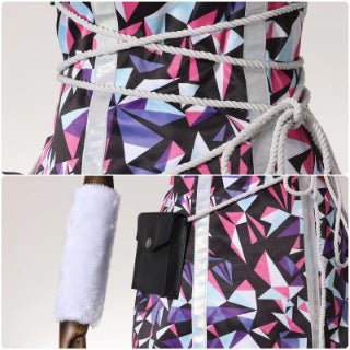 Monster High Abbey Bominable Full Cosplay Costume Christmas Party Outfit - Coscosmos