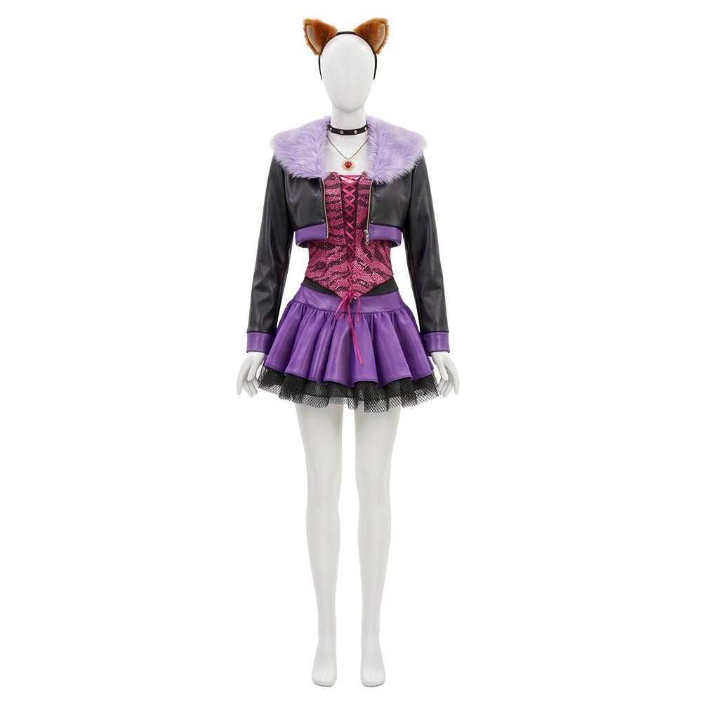 Monster High Clawdeen Wolf Cosplay Costume - Coscosmos
