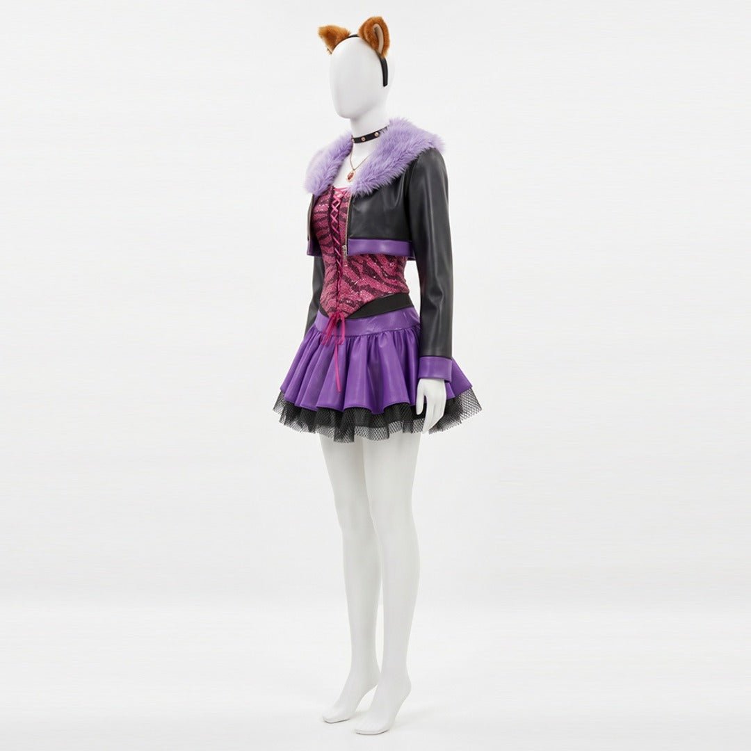 Monster High Clawdeen Wolf Cosplay Costume - Coscosmos