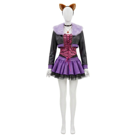 Monster High Clawdeen Wolf Cosplay Costume - Coscosmos