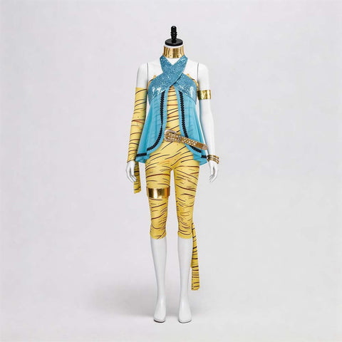 Monster High Cleo de Nile Cosplay Costume for Halloween Role Play and Themed Parties - Coscosmos