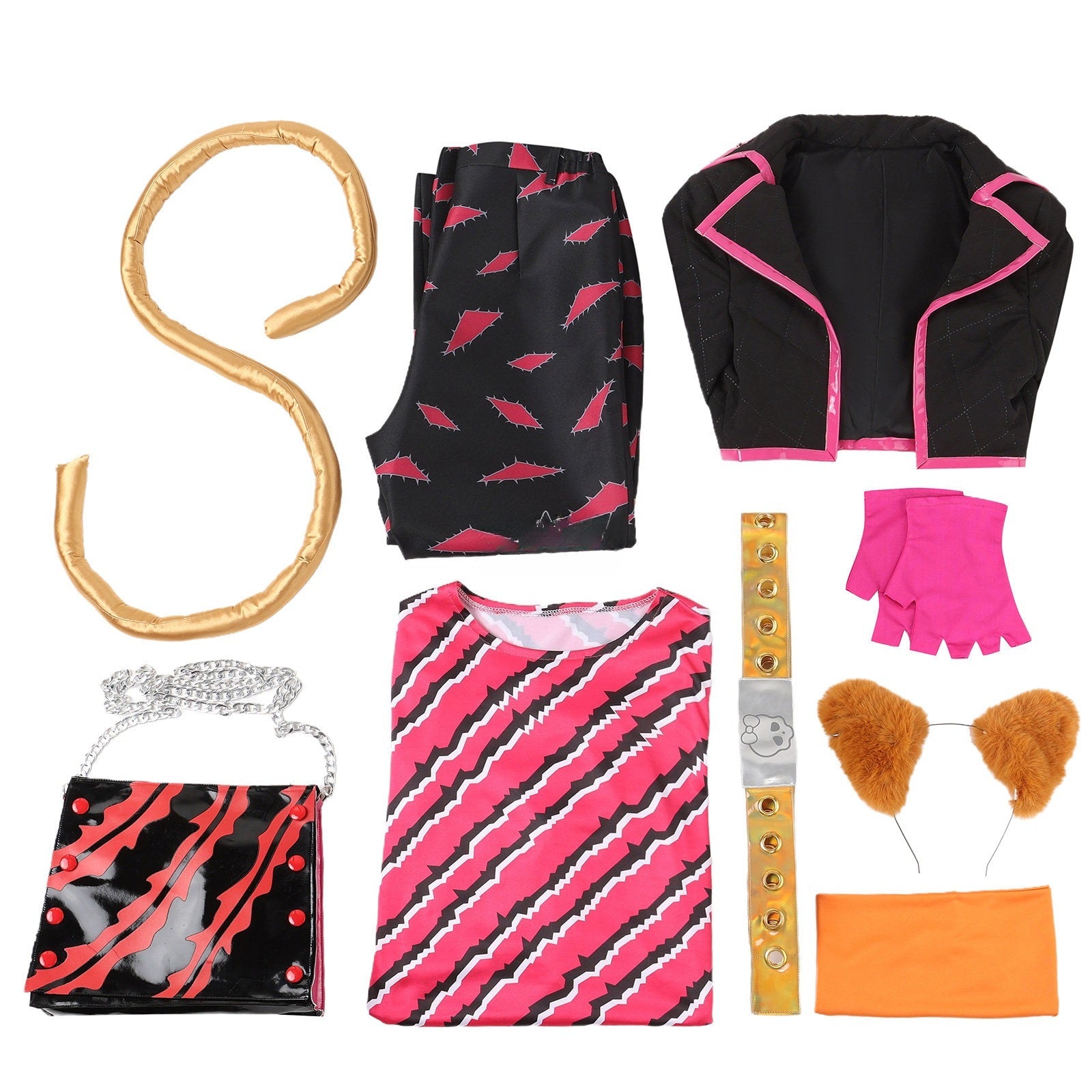 Monster High Toralei Stripe Custom-made Costume - Coscosmos