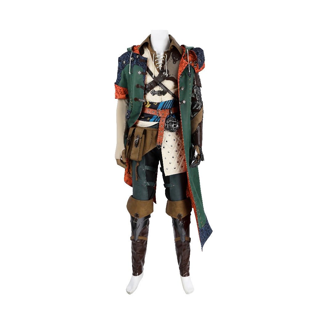 Monster Hunter Wilds: Hope Armor Set Male – Adult Cosplay Costume - Coscosmos