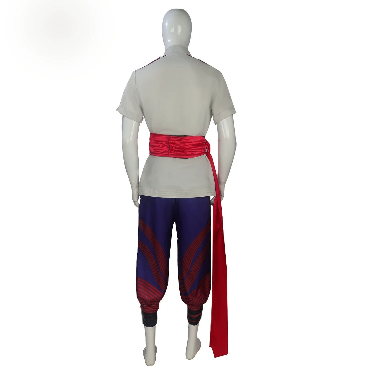 Mortal Kombat 1 Fire God Liu Kang Cosplay Full Set Halloween Costume Outfit - Coscosmos