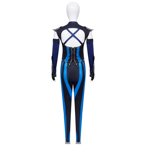 Mortal Kombat 11 Kitana Cosplay Costume Full Set Outfit - Coscosmos