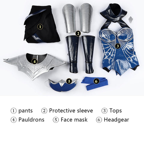 Mortal Kombat II Live Action Kitana Cosplay Costume - Coscosmos