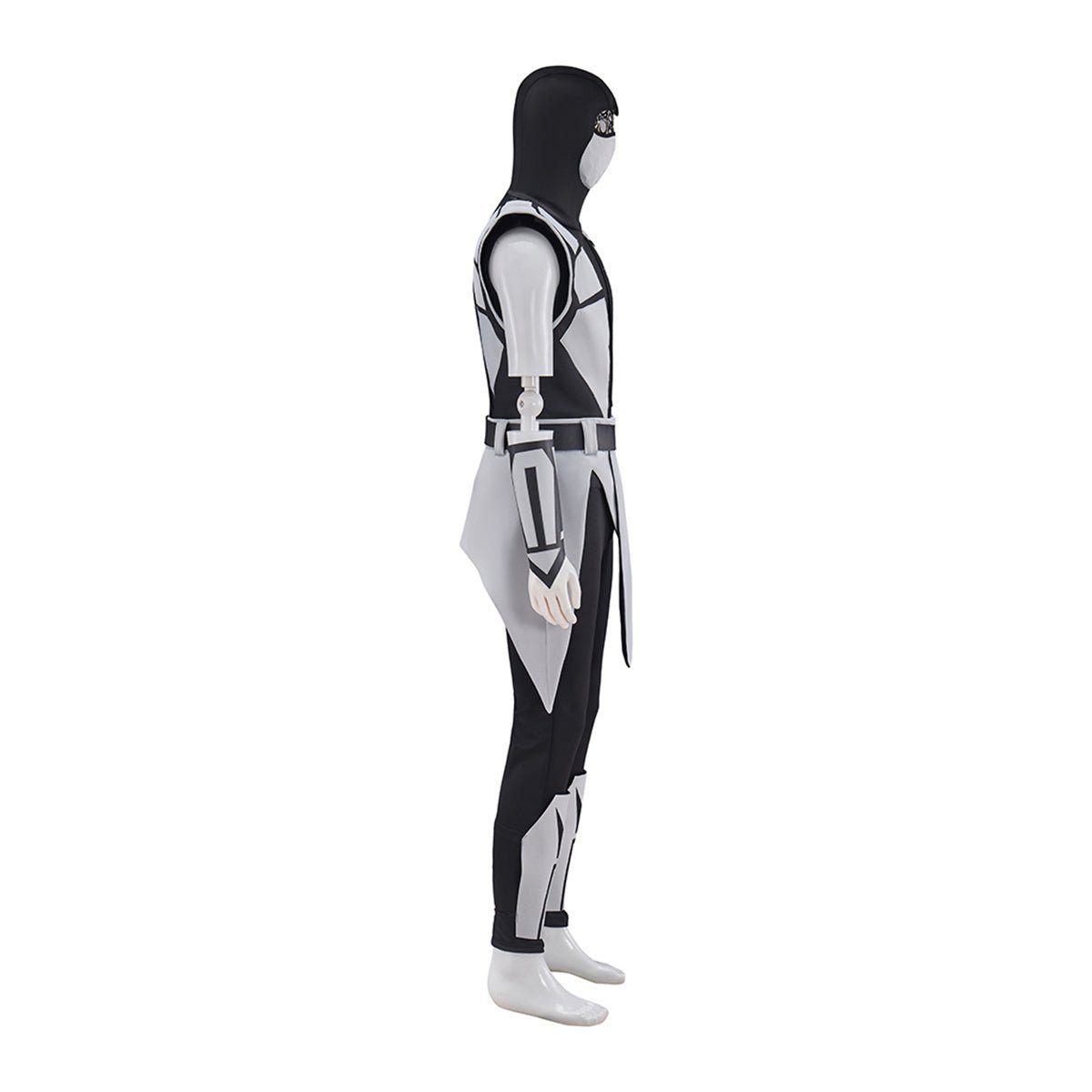 Mortal Kombat Smoke Grey Outfit - Premium Cosplay Costume - Coscosmos