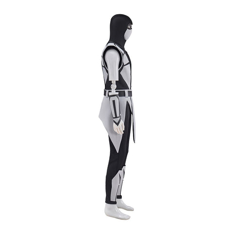 Mortal Kombat Smoke Grey Outfit - Premium Cosplay Costume - Coscosmos