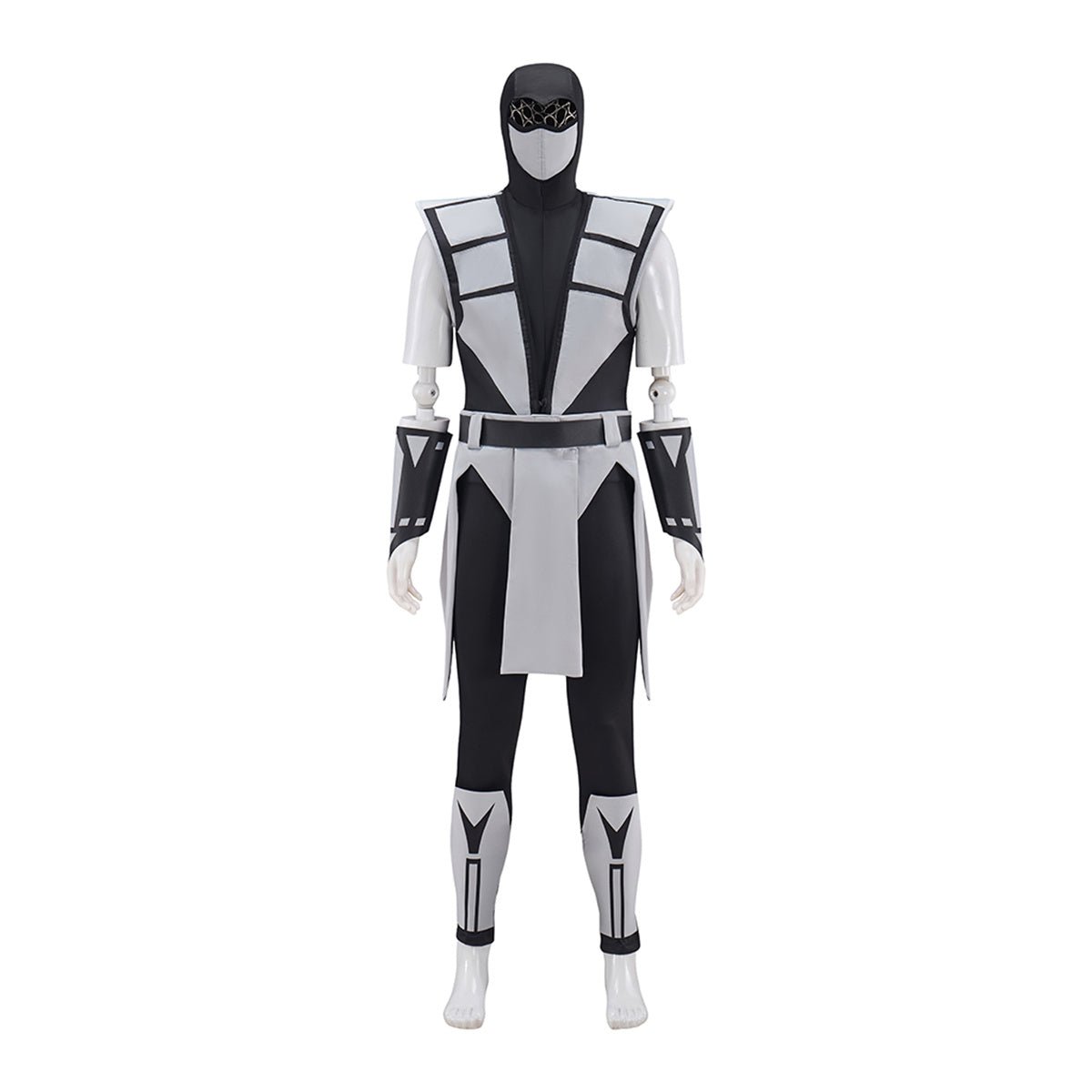Mortal Kombat Smoke Grey Outfit - Premium Cosplay Costume - Coscosmos