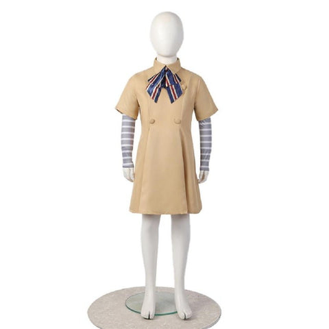 Movie M3GAN AI Doll Robot Cosplay Costume Full Set Outfit for Halloween & Parties - Coscosmos